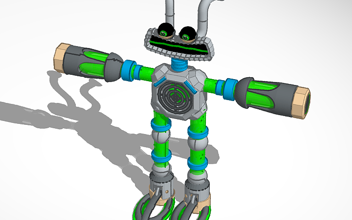 Mech epic Wubbox (T-Pose)