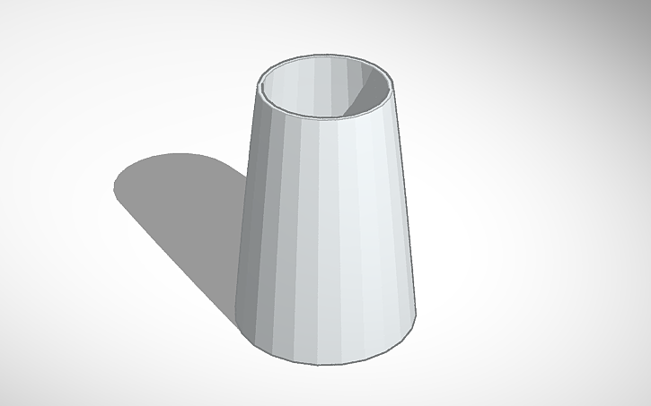 Tinkering R Chimney 3D design Factory chimney #TinkerTogether - Tinkercad
