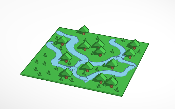 3D design land - Tinkercad