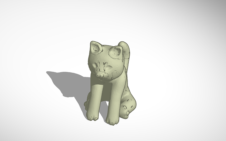 3D design Red Panda - Tinkercad
