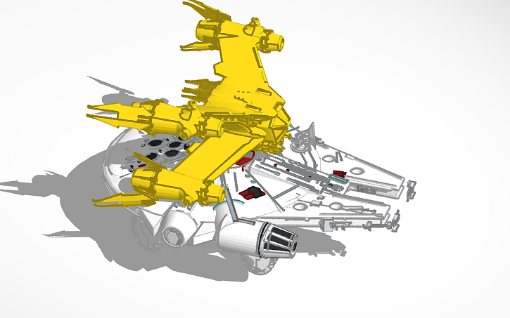 3D design Star Wars Ranger Plane | Tinkercad