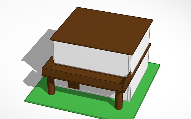 3D design modern home | Tinkercad