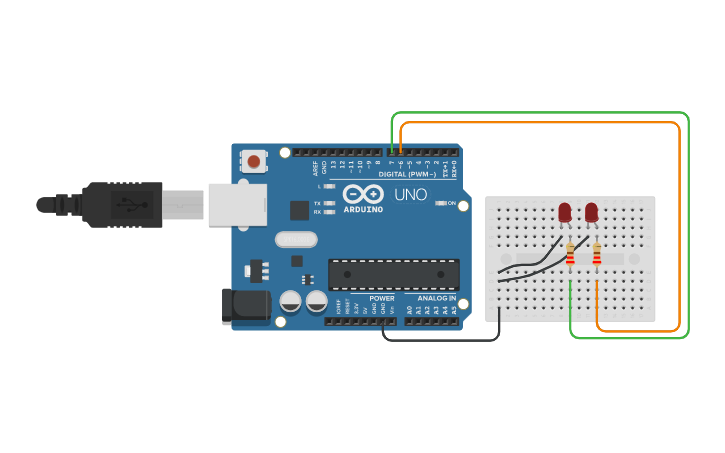 Circuit design Lab 10 - Projeto 1 MODIFICADO | Tinkercad