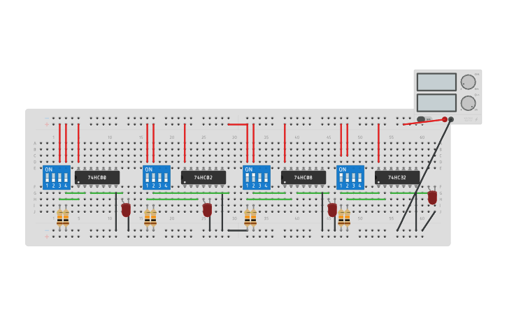 Circuit design Super Robo-Snaget - Tinkercad