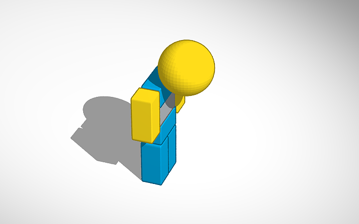 3D design Roblox 2004 Character - Tinkercad