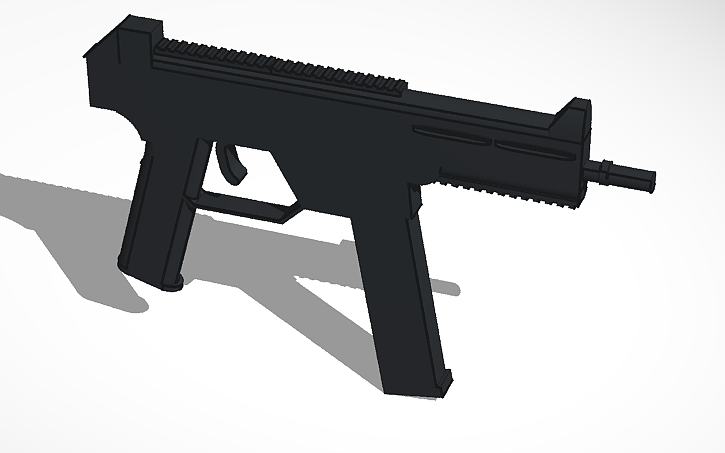 3D design UMP 45 - Tinkercad