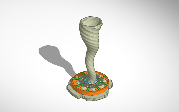 3D design vortex - Tinkercad