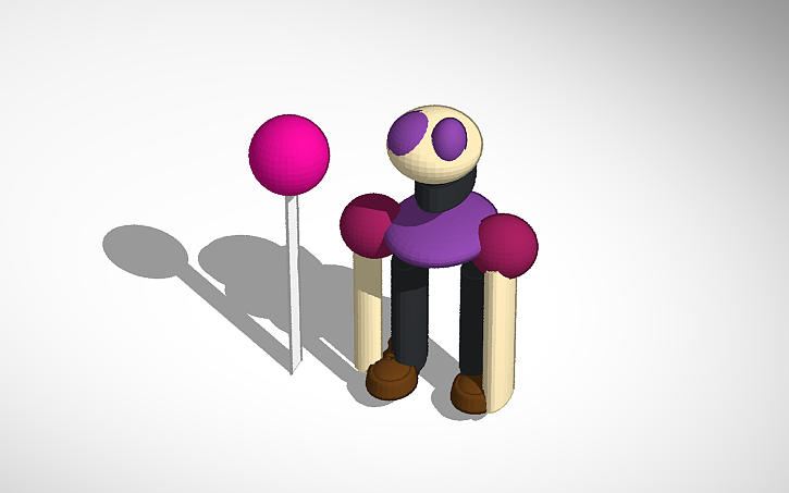 3D design jj fnaf - Tinkercad