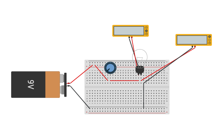 Circuit Design Potenci metro bombilla Tinkercad Circuit Design Potenci metro bombilla Tinkercad