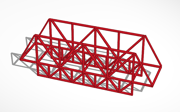 3D design Balsa Wood Bridge