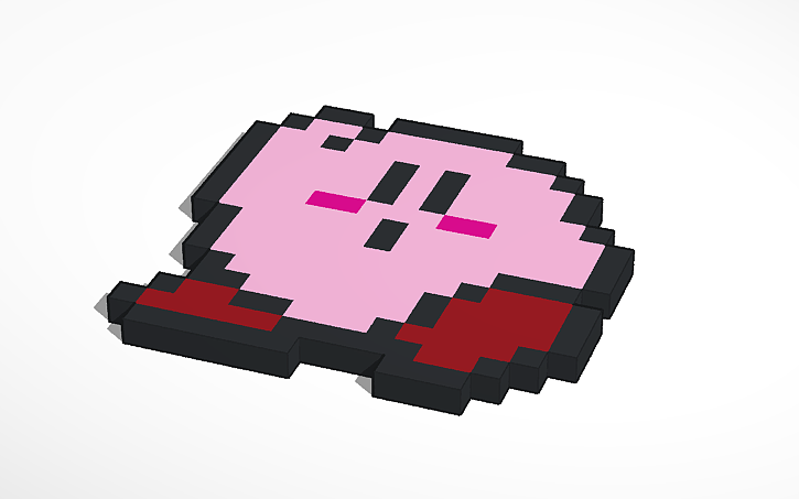 3D design Kirby | Tinkercad