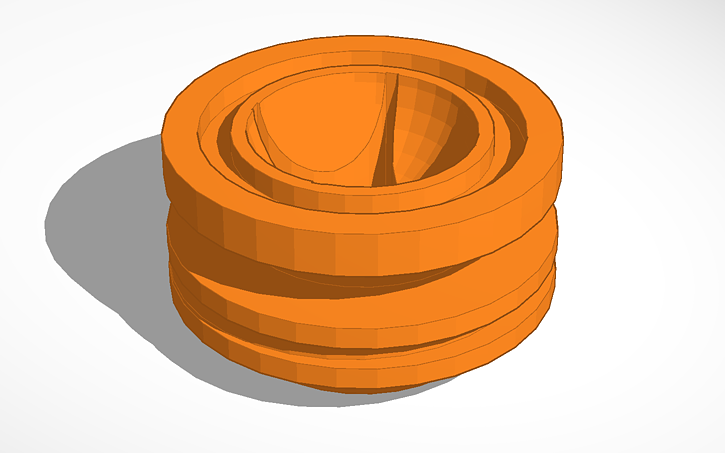 3D design Weird Shape - Tinkercad