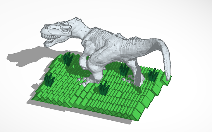 3D design raptor - Tinkercad