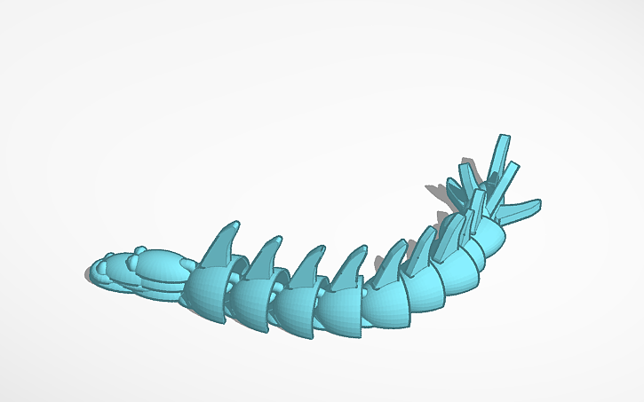 3D design Dragon - Tinkercad