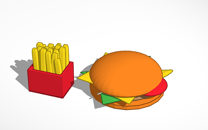 3D design KFC | Tinkercad