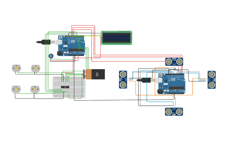 Circuit design EE 312 LAB 5 Q2 - Tinkercad