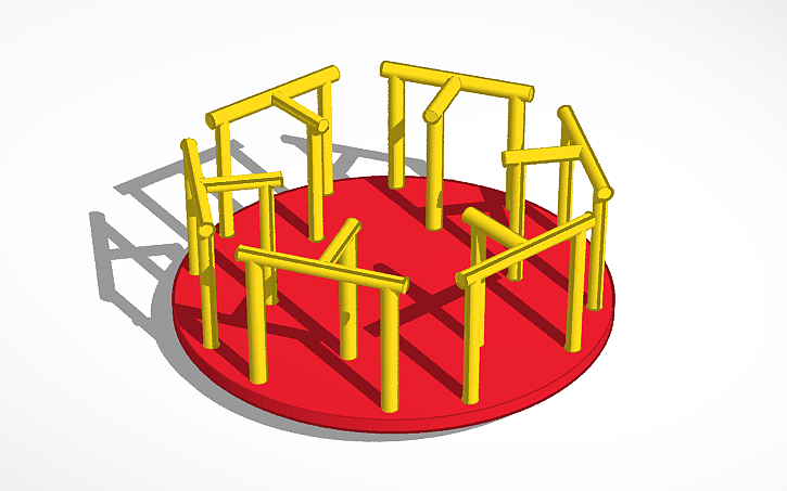 3D design Merry-Go-Round - Tinkercad
