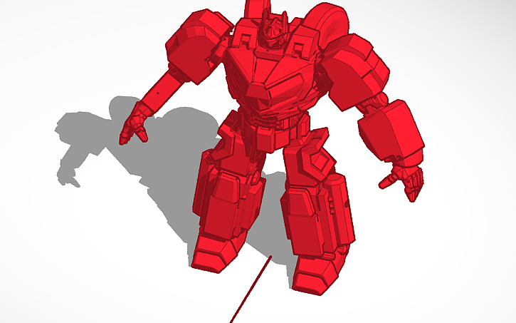 3d Design Optimus Prime War For Cybertron Tinkercad 