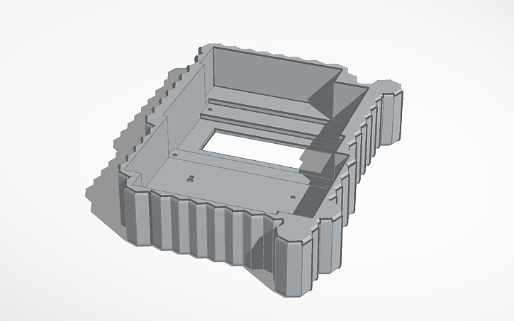 3D design Keypad 2004A Top Final Seperate - Tinkercad