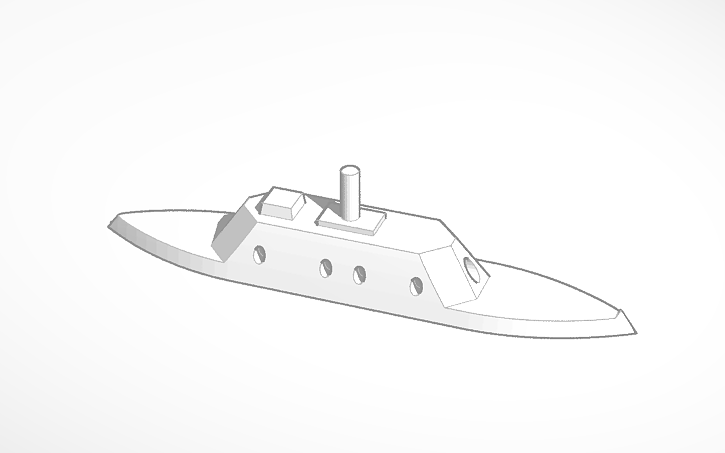 3D design CSS Charleston - Tinkercad