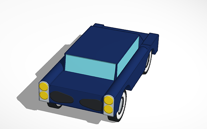 3D design 1967 Pontiac GTO - Tinkercad