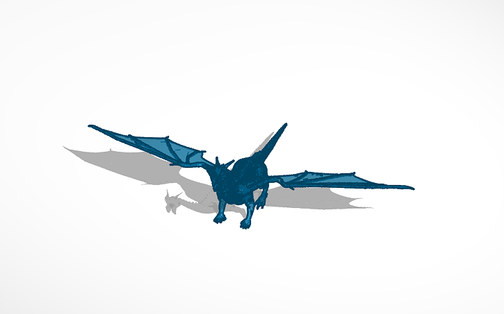 3D Design Dragon Tinkercad 3d-design-dragon-tinkercad