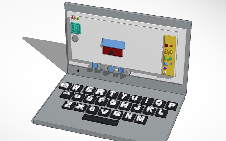 3D Design Computer Tinkercad 3d-design-computer-tinkercad