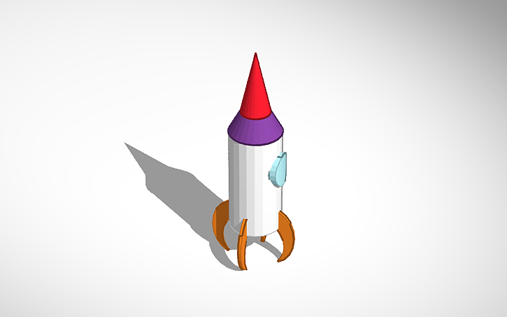 3D design Ставріяні Олександра "ракета" - Tinkercad