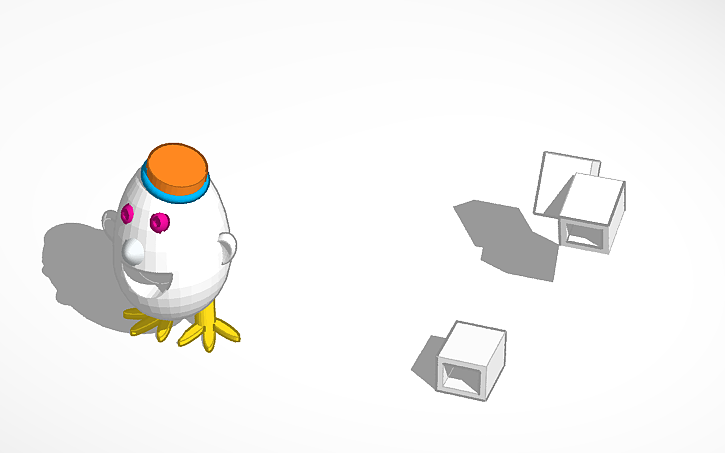 3D design W Shoup egg | Tinkercad