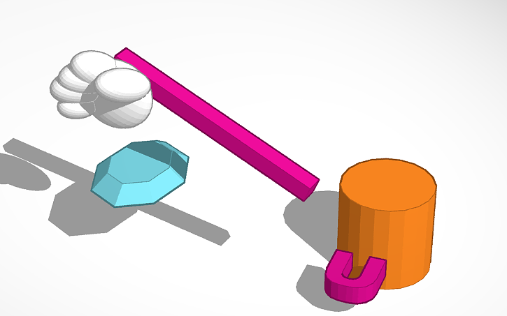 3D design Turn and Slapper - Tinkercad
