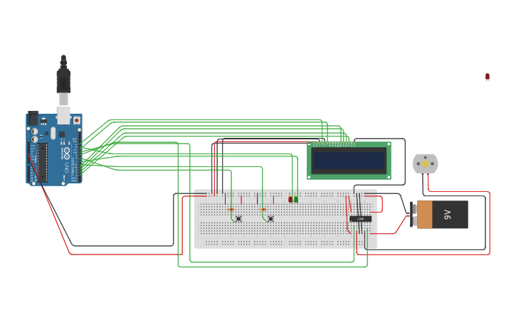 Circuit design RFID - Tinkercad