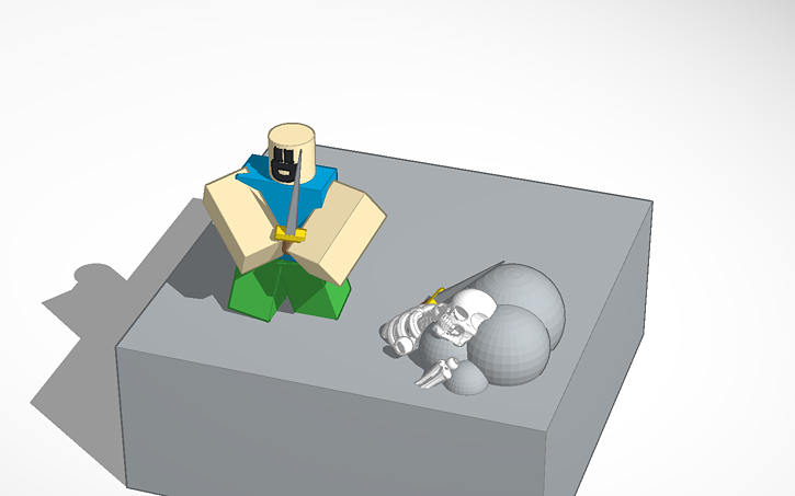 Roblox Sword Fight Champion Tinkercad