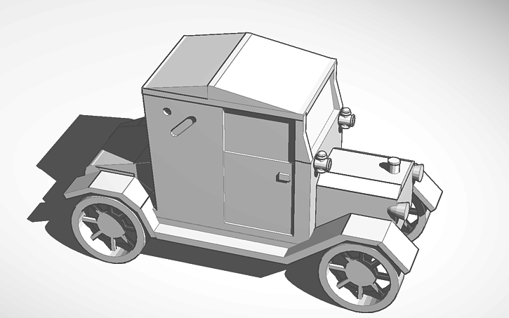 3d Design 1910 Ford Model T Tinkercad