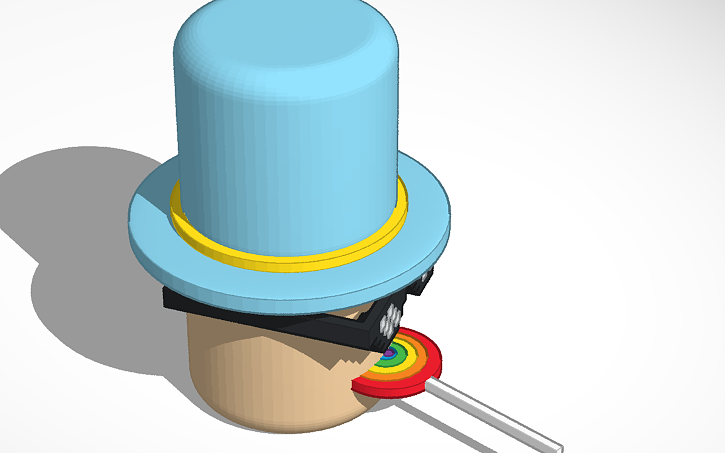 Roblox Head Tinkercad - roblox head hat