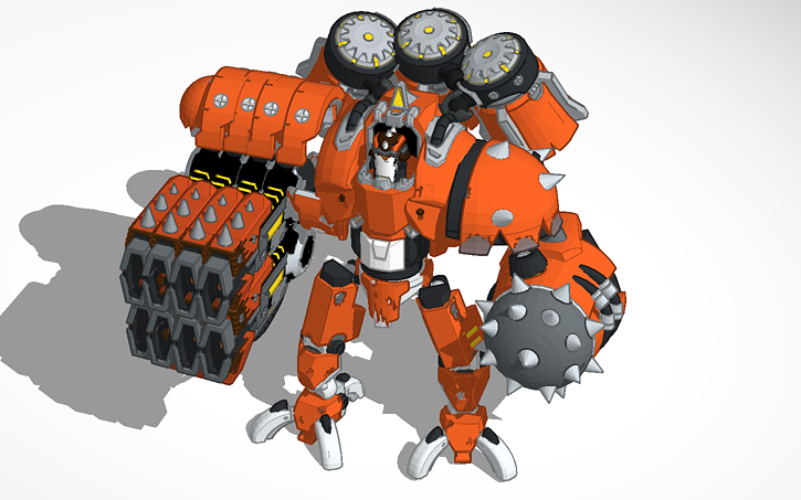 3D design Battle Bot XL - Tinkercad