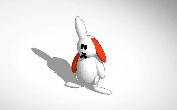 3D design Leo my bunny - Tinkercad