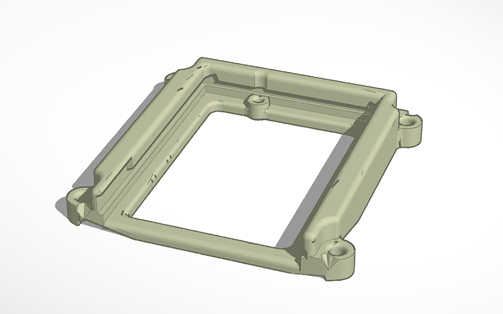 3D design Arduino Mount - Tinkercad