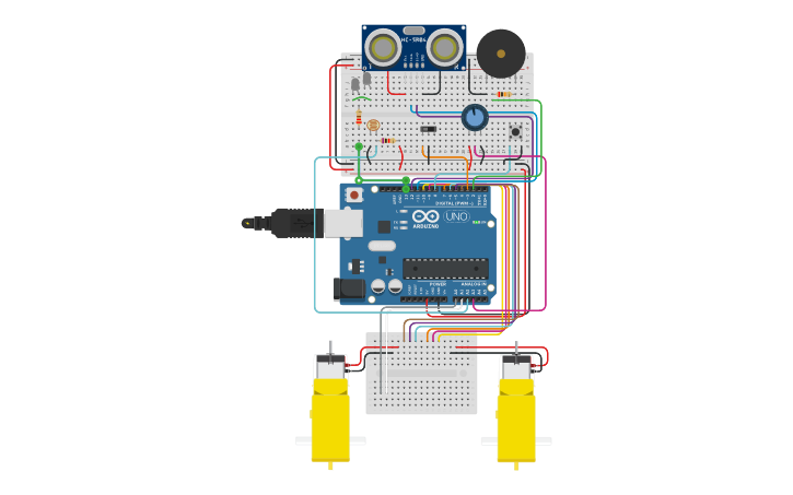 Circuit design Projeto Final | Tinkercad