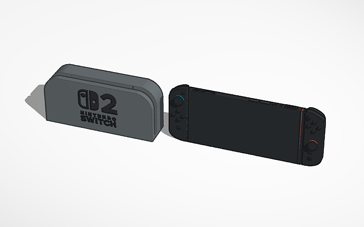 3D design Nintendo switch 2 (prototype) - Tinkercad