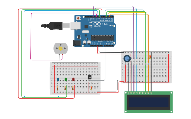 Circuit Design Arduino Temperature Control Tinkercad 9260