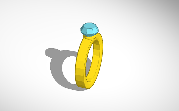 3D design Ring - Tinkercad