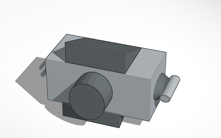 3D design ATAT - Tinkercad