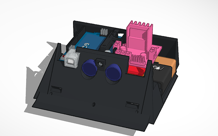 3d Design Sumo Robot Tinkercad 7992