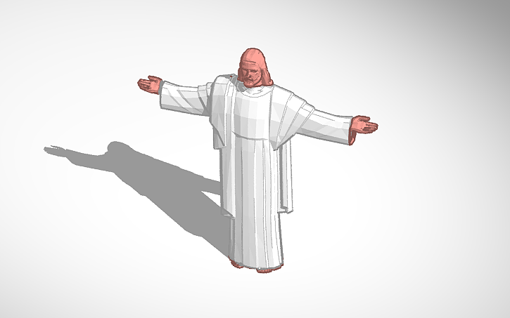 3D design JESUS - Tinkercad