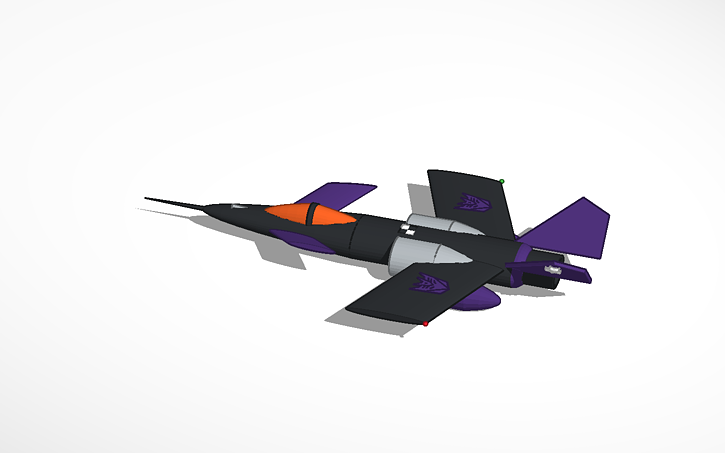 3D design G1 Skywarp (jet mode) | Tinkercad