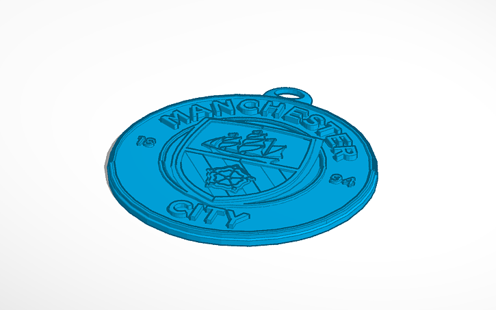 Manchester City Badge Tinkercad