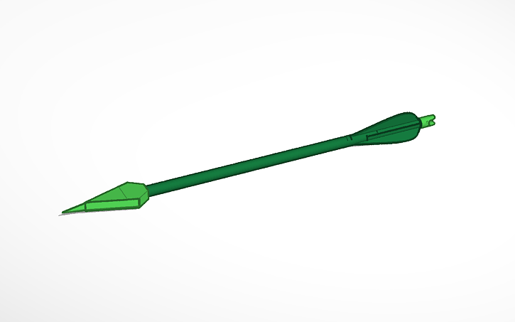 3D design Arrow head - Tinkercad