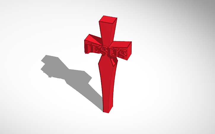 3D design JESUS - Tinkercad