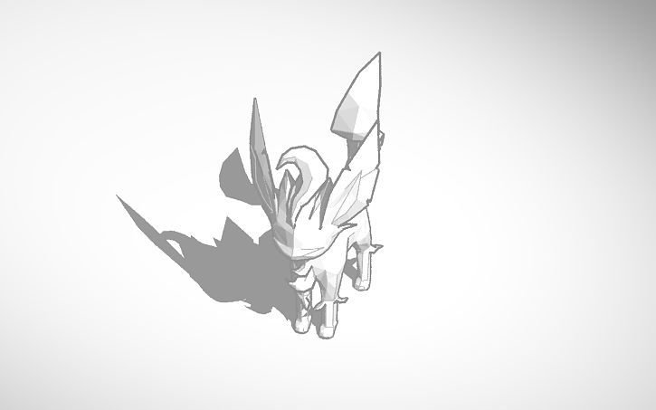 3D design 470 Leafeon - Tinkercad