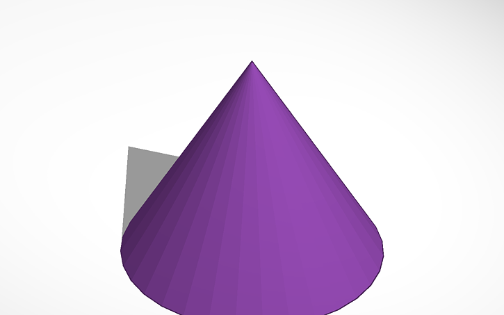 3D design the cone | Tinkercad
